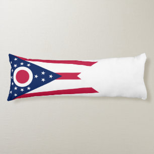Flagge des US-Bundesstaates Ohio Seitenschläferkissen