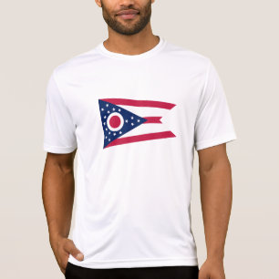Flagge des US-Bundesstaates Ohio T-Shirt