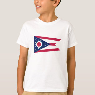 Flagge des US-Bundesstaates Ohio T-Shirt