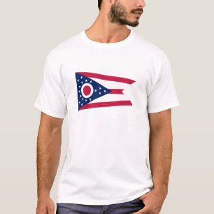 Flagge des US-Bundesstaates Ohio T-Shirt
