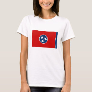 Flagge des US-Bundesstaates Tennessee T-Shirt
