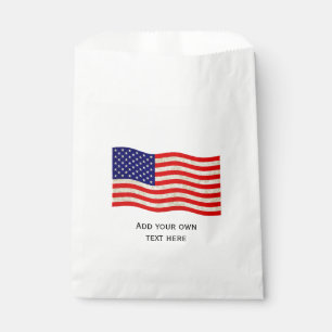 Flagge des USA - grungy Geschenktütchen