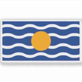 Flagge des Verbandes der Westindischen Inseln (195 Aufkleber