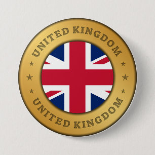 Flagge des Vereinigten Königreichs Button