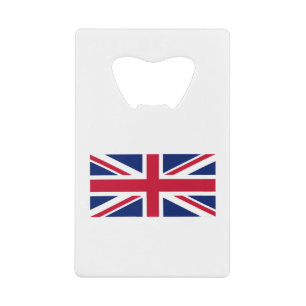 Flagge des Vereinigten Königreichs-England-Union J Geldbeutel Flaschenöffner