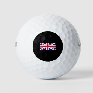 Flagge des Vereinigten Königreichs-England-Union J Golfball