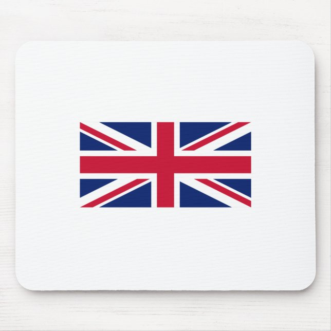 Flagge des Vereinigten Königreichs-England-Union J Mousepad (Vorne)