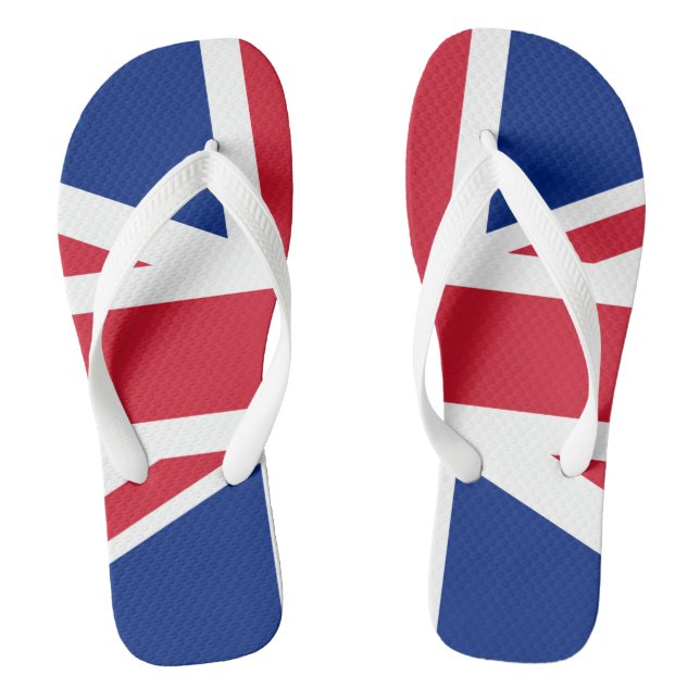 Flagge des Vereinigten Königreichs Flip Flops (Fußbett)