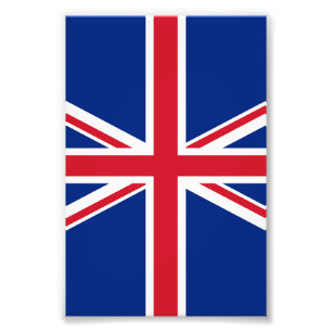 Flagge des Vereinigten Königreichs Fotodruck