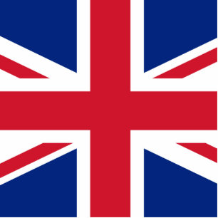 Flagge des Vereinigten Königreichs Fotoskulptur Magnet