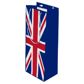 Flagge des Vereinigten Königreichs Geschenktüte Für Weinflaschen