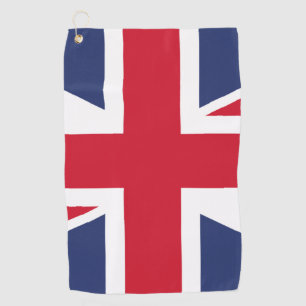 Flagge des Vereinigten Königreichs Golfhandtuch