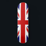 Flagge des Vereinigten Königreichs / Jack aus der  Skateboard<br><div class="desc">NewParkLane - Fun Skateboard,  mit der Nationalflagge des Vereinigten Königreichs; die Union Jack. Karo diese Auflistung für passende Elemente aus. Haben Sie spezielle persönliche Designwünsche? Kontaktieren Sie mich bitte!</div>