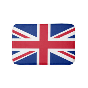 Flagge des Vereinigten Königreichs Jack Badematte