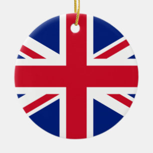 Flagge des Vereinigten Königreichs Keramik Ornament