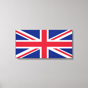 Flagge des Vereinigten Königreichs Leinwanddruck