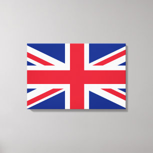 Flagge des Vereinigten Königreichs Leinwanddruck