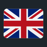 Flagge des Vereinigten Königreichs Magnet<br><div class="desc">Original Fahne Design sieht so aus, als wäre es angestrichen! Gedenken Sie Ihre Weltreisen, feiern Sie Ihr Erbe oder zeigen Sie jedem, wie viel Sie Ihre Zuhause Liebe! Dieses Bild ist auf einer Vielzahl von Produkten erhältlich. Karo aus allen unseren anderen Designs auf http://www.zazzle.com/zipperedflags Haben Sie eine Anfrage oder Fragen?...</div>