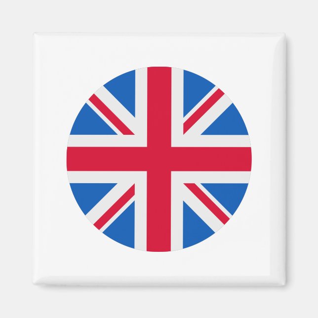 Flagge des Vereinigten Königreichs Magnet (Vorne)