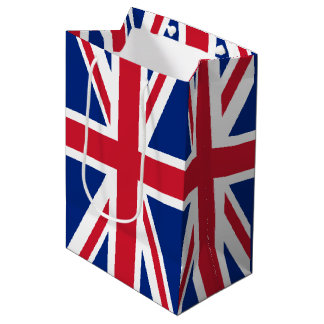 Flagge des Vereinigten Königreichs Mittlere Geschenktüte