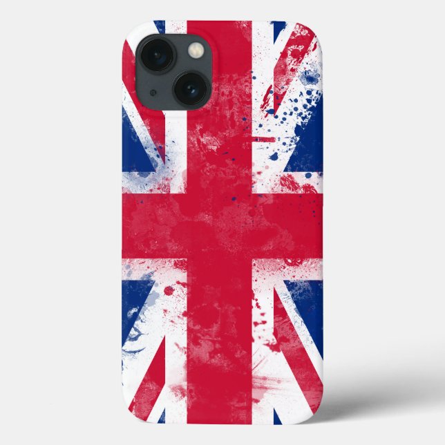 Flagge des Vereinigten Königreichs oder der Union  Case-Mate iPhone Hülle (Rückseite)