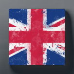Flagge des Vereinigten Königreichs oder der Union Fotoplatte<br><div class="desc">Flagge des Vereinigten Königreichs oder der Union Jack</div>