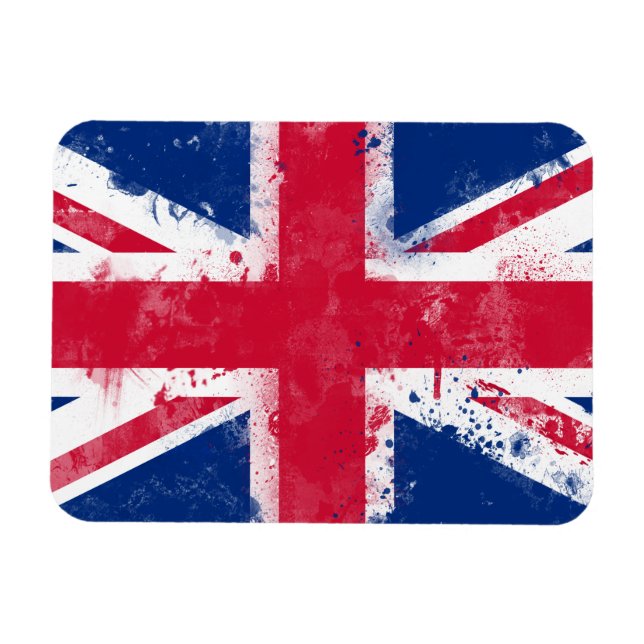 Flagge des Vereinigten Königreichs oder der Union  Magnet (Horizontal)