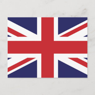 Flagge des Vereinigten Königreichs Postkarte