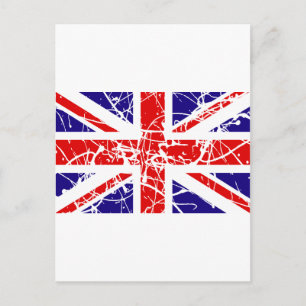 Flagge des Vereinigten Königreichs Postkarte