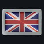 Flagge des Vereinigten Königreichs Rechteckige Gürtelschnalle<br><div class="desc">Flagge des Vereinigten Königreichs Design ist auf anderen Produkten erhältlich.</div>