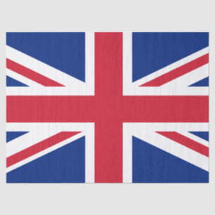 Flagge des Vereinigten Königreichs Seidenpapier