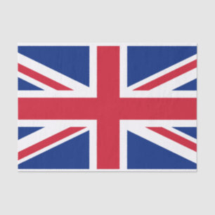 Flagge des Vereinigten Königreichs Seidenpapier