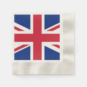 Flagge des Vereinigten Königreichs Serviette