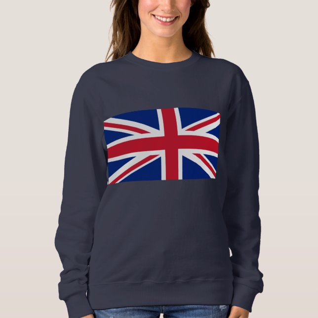 Flagge des Vereinigten Königreichs Sweatshirt (Vorderseite)