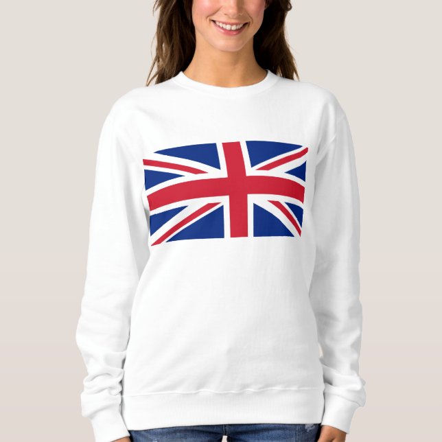 Flagge des Vereinigten Königreichs Sweatshirt (Vorderseite)