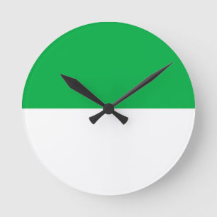 Flagge des Vlieland Runde Wanduhr