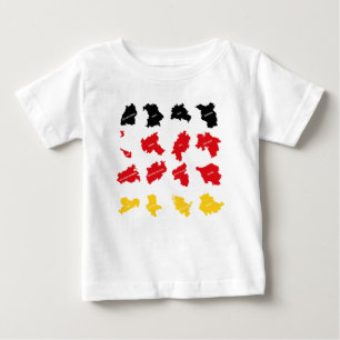 Flagge deutscher Staaten Baby T-shirt