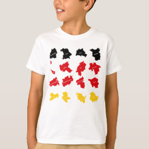 Flagge deutscher Staaten T-Shirt