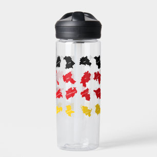 Flagge deutscher Staaten Trinkflasche