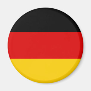 Flagge Deutschland - Bundesflagge und Handelsflagg Magnet