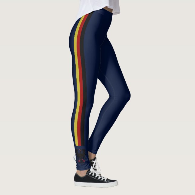 Flagge Deutschland Leggings (Rechts)