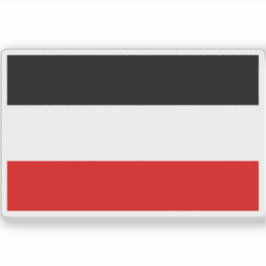 Flagge Deutschlands (1867-1918) Aufkleber