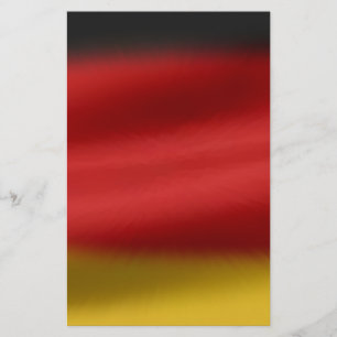 Flagge Deutschlands Briefpapier