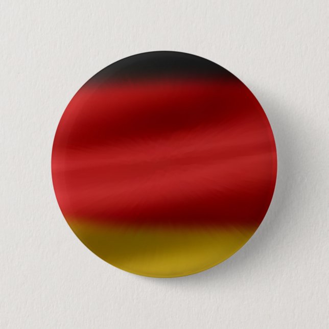 Flagge Deutschlands Button (Vorderseite)
