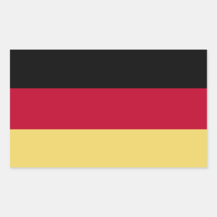 Flagge Deutschlands Decal Aufkleber