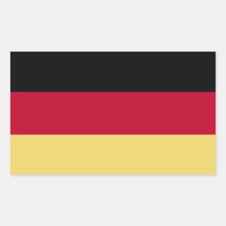 Flagge Deutschlands Decal Aufkleber