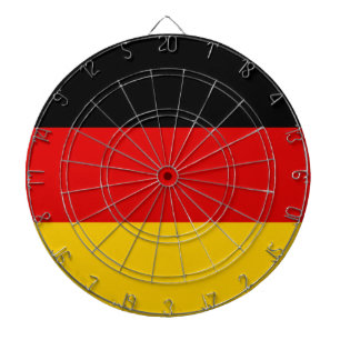 Flagge Deutschlands (Deutschland) Dartscheibe