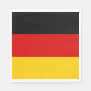 Flagge Deutschlands (Deutschland) Serviette