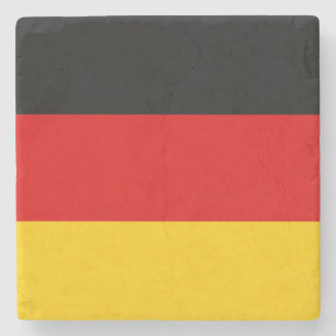 Flagge Deutschlands (Deutschland) Steinuntersetzer