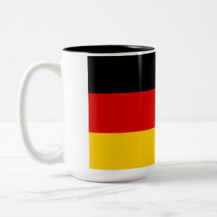 Flagge Deutschlands (Deutschland) Zweifarbige Tasse
